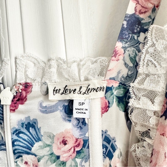 For Love And Lemons Floral Audrey Maxi Dress - Picture 8 of 13